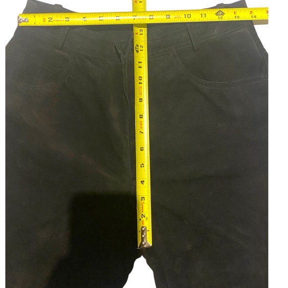 Vintage Danier, Black Suede trouser. Sz 12 - Picture 6 of 16